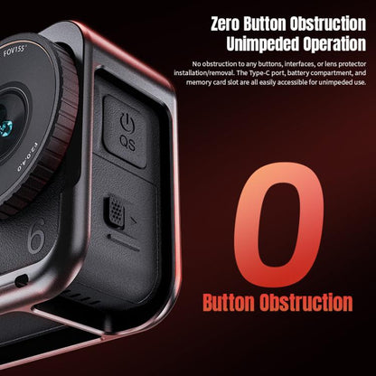 Jaula metálica STARTRC con zapata fría para DJI Osmo Action 6 (negra) — imagen 9