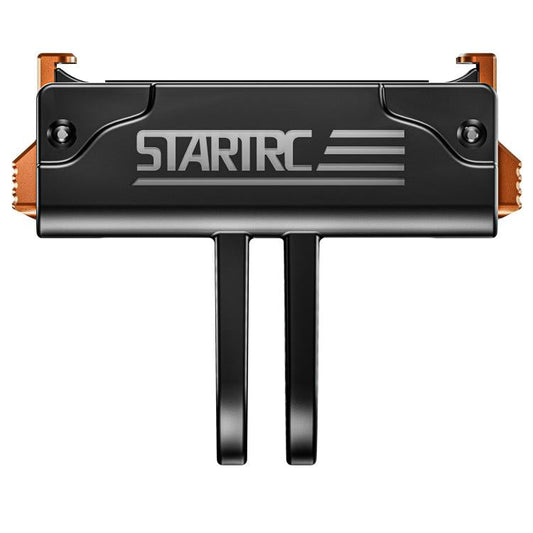 Soporte adaptador de base de liberación rápida de plástico STARTRC para DJI Osmo Action 6 (negro) — imagen 2
