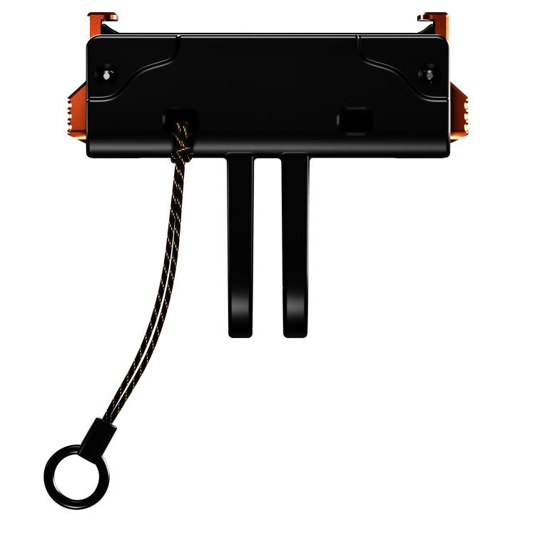 Soporte adaptador de base de liberación rápida de plástico STARTRC para DJI Osmo Action 6 (negro) — imagen 3