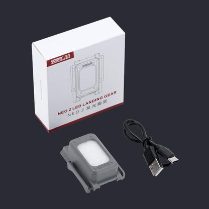 Soporte de entrenamiento para tren de aterrizaje elevado con luz LED STARTRC para DJI Neo (negro) — imagen 17