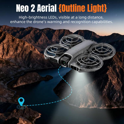 Soporte de entrenamiento para tren de aterrizaje elevado con luz LED STARTRC para DJI Neo (negro) — imagen 8