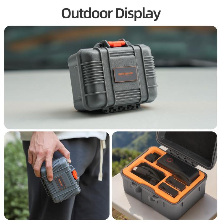 Estuche de viaje Sunnylife Mini, caja de transporte impermeable, carcasa rígida a prueba de golpes para DJI Osmo Action 6 (g…