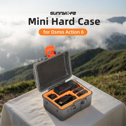 Estuche de viaje Sunnylife Mini, caja de transporte impermeable, carcasa rígida a prueba de golpes para DJI Osmo Action 6 (g…