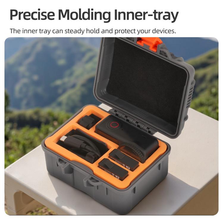 Estuche de viaje Sunnylife Mini, caja de transporte impermeable, carcasa rígida a prueba de golpes para DJI Osmo Action 6 (g…