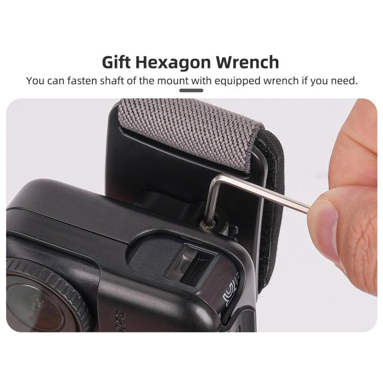 Correa para la cabeza con rotación de 360 grados vertical y horizontal, con adaptador, cordón ajustable para la cabeza, cuer…