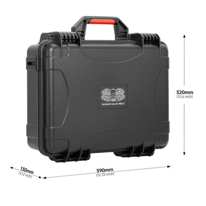 Maletín de almacenamiento portátil impermeable y resistente a golpes para DJI Neo (Negro) — imagen 5