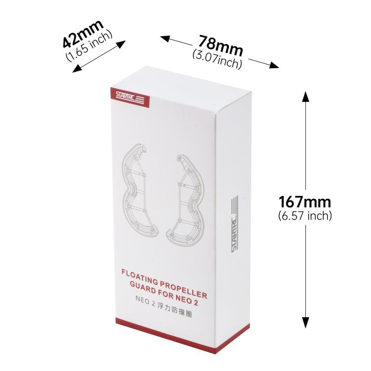 Hélice Parachoques protector de flotante antihundimiento ligero STARTRC para DJI Neo (negro) — imagen 4
