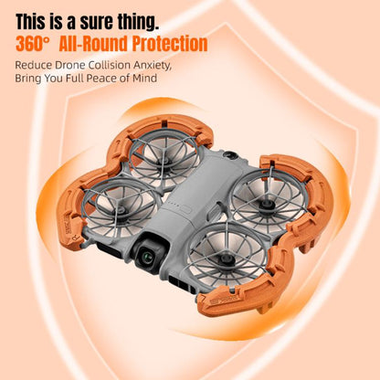 Hélice Parachoques protector de flotante antihundimiento ligero STARTRC para DJI Neo (naranja) — imagen 10