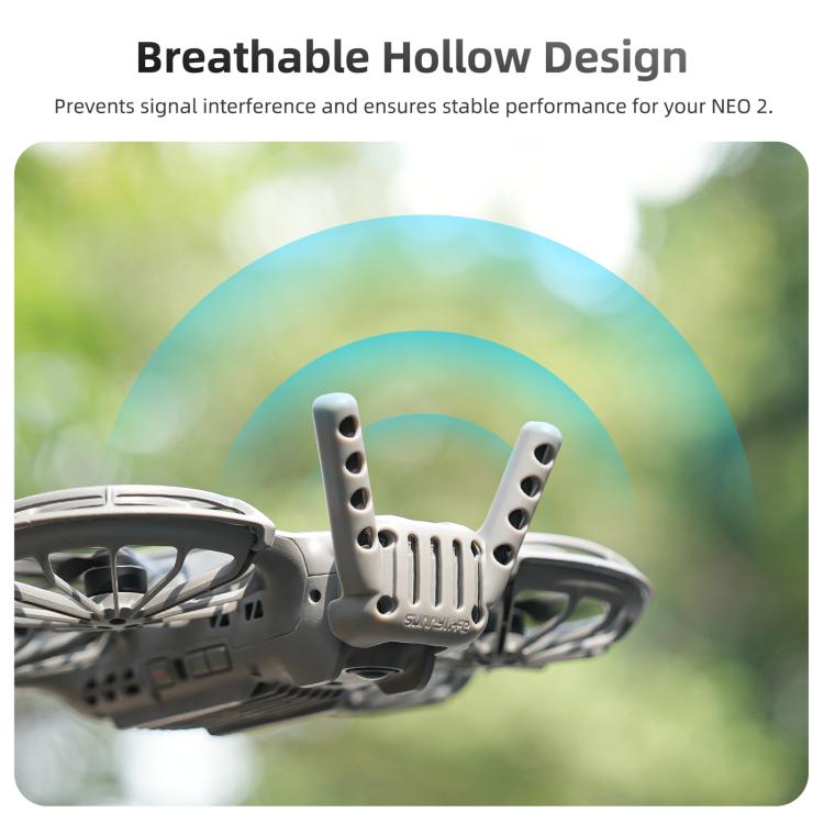 Protector de transceptor digital Sunnylife Hollow Design a prueba de golpes para DJI Neo (gris) — imagen 5