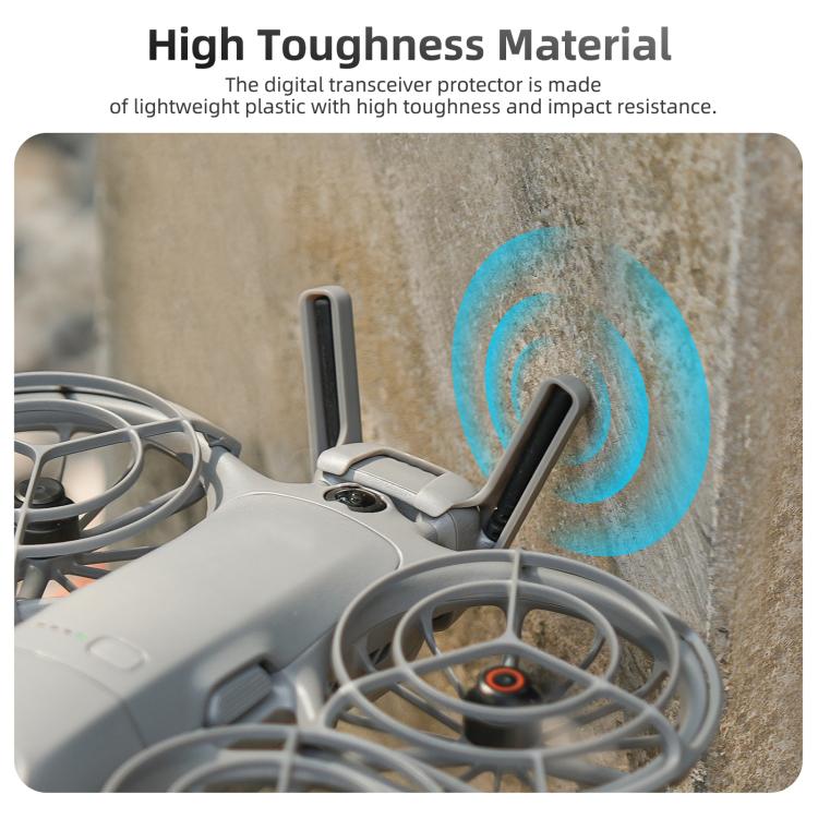 Protector de transceptor digital Sunnylife Hollow Design a prueba de golpes para DJI Neo (gris) — imagen 6