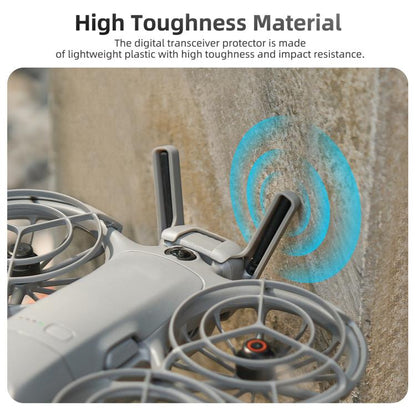 Protector de transceptor digital Sunnylife Hollow Design a prueba de golpes para DJI Neo (gris) — imagen 6