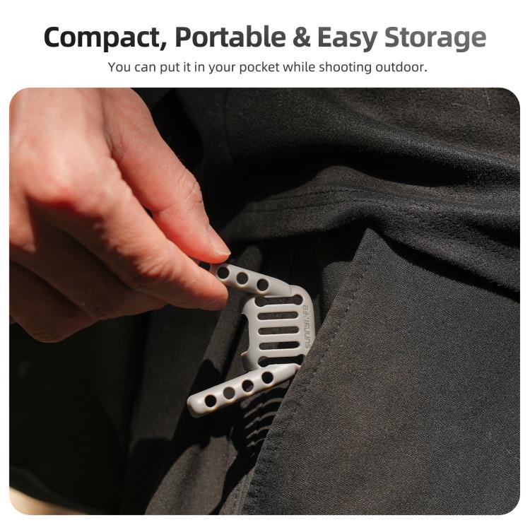 Protector de transceptor digital Sunnylife Hollow Design a prueba de golpes para DJI Neo (gris) — imagen 10
