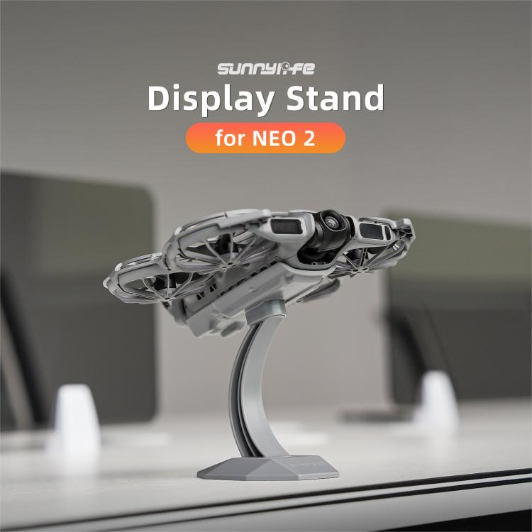 Soporte de escritorio Sunnylife, base de exhibición para drones para DJI Neo (gris oscuro) — imagen 3