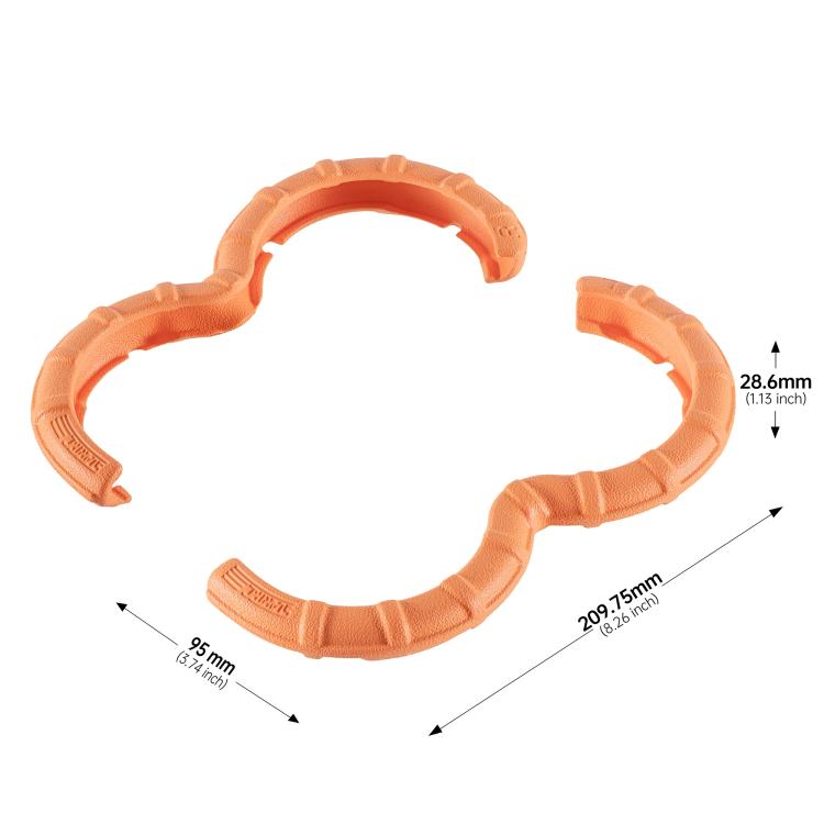 Hélice 360 STARTRC Light Protector de flotante antihundimiento para DJI Avata (naranja) — imagen 2