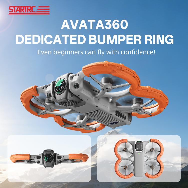 Hélice 360 STARTRC Light Protector de flotante antihundimiento para DJI Avata (naranja) — imagen 3
