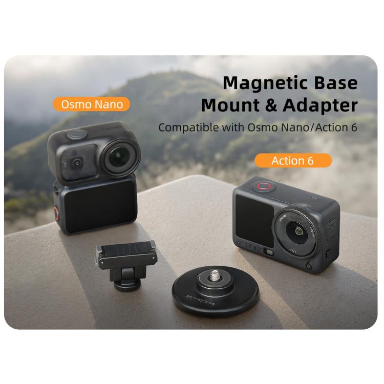 Base Sunnylife - magnética bidireccional de liberación rápida con inclinación de 1/4" y ajuste de 180° (negro) — imagen 4