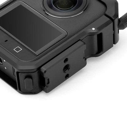 Placa de montaje horizontal de aluminio CNC YELANGU, base de expansión de liberación rápida 1/4-20 para DJI Osmo 360 (negra)…