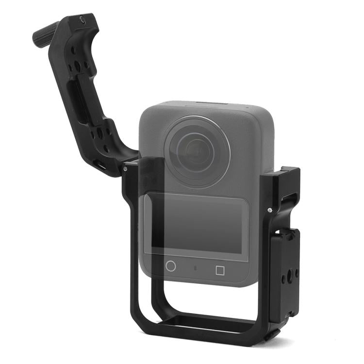 Marco de expansión de jaula protectora de metal YELANGU con base de montaje horizontal para DJI Osmo 360 (negro) — imagen 2