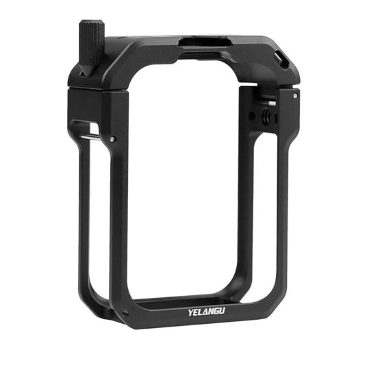 Marco de expansión de jaula protectora de metal YELANGU para DJI Osmo 360 (negro)