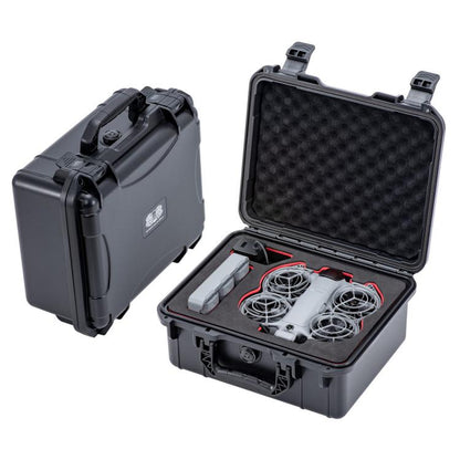 Estuche de almacenamiento portátil mini de PP impermeable y a prueba de explosiones para DJI Neo (negro)