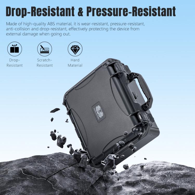 Estuche de almacenamiento portátil mini de PP impermeable y a prueba de explosiones para DJI Neo (negro) — imagen 11