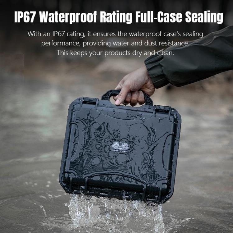 Estuche de almacenamiento portátil mini de PP impermeable y a prueba de explosiones para DJI Neo (negro) — imagen 12