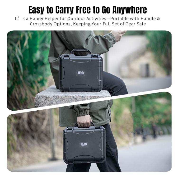 Estuche de almacenamiento portátil mini de PP impermeable y a prueba de explosiones para DJI Neo (negro) — imagen 19