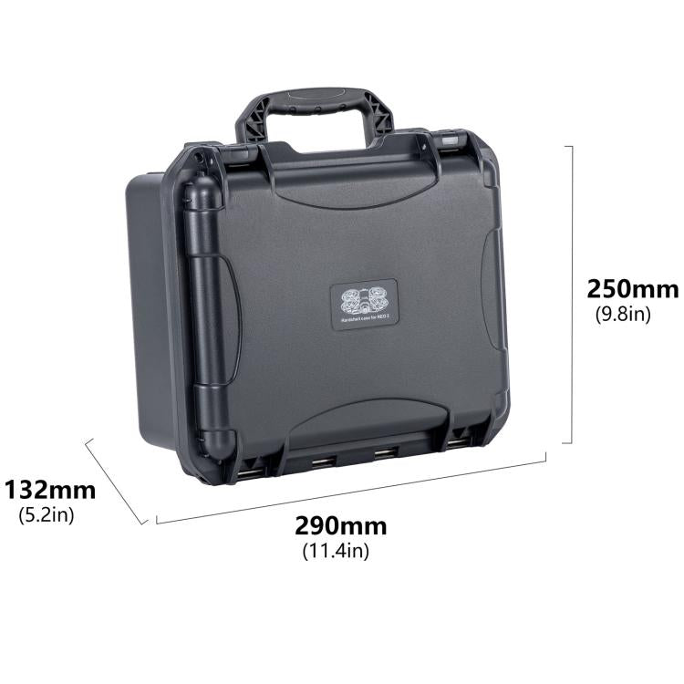 Estuche de almacenamiento portátil mini de PP impermeable y a prueba de explosiones para DJI Neo (negro) — imagen 3