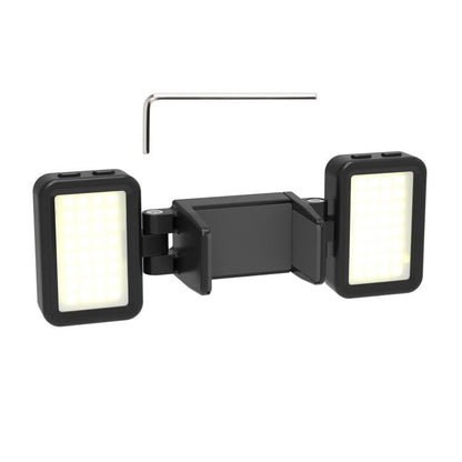 Luz de video LED ajustable Sunnylife, luz de relleno portátil tricolor regulable de liberación rápida para DJI Osmo Pocket 3…
