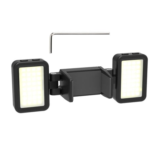 Luz de video LED ajustable Sunnylife, luz de relleno portátil tricolor regulable de liberación rápida para DJI Osmo Pocket 3…