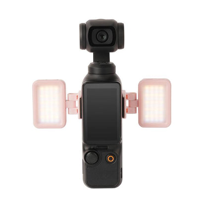 Luz de video LED ajustable Sunnylife, luz de relleno portátil tricolor regulable de liberación rápida para DJI Osmo Pocket 3…