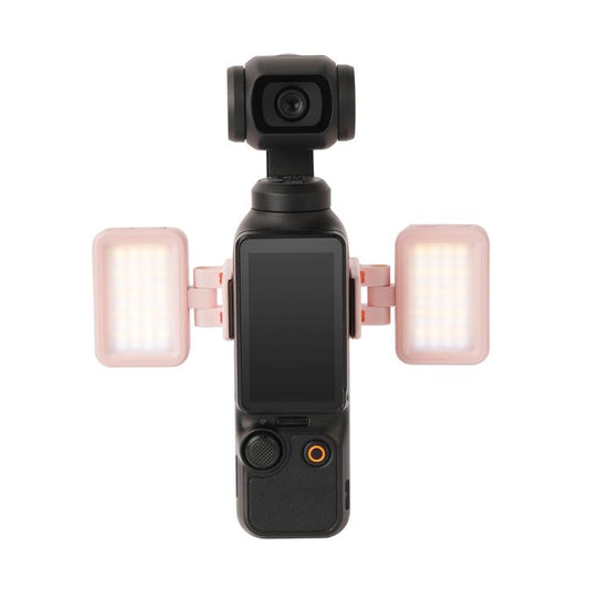 Luz de video LED ajustable Sunnylife, luz de relleno portátil tricolor regulable de liberación rápida para DJI Osmo Pocket 3…