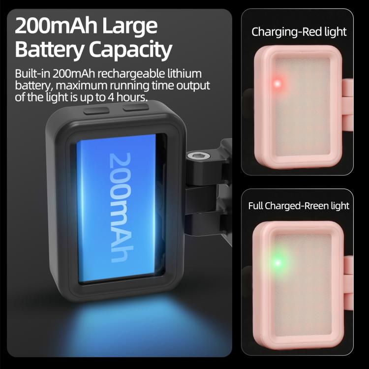 Luz de video LED ajustable Sunnylife, luz de relleno portátil tricolor regulable de liberación rápida para DJI Osmo Pocket 3…