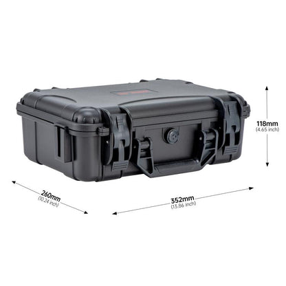 Estuche portátil impermeable y a prueba de golpes de PP (negra) — imagen 4