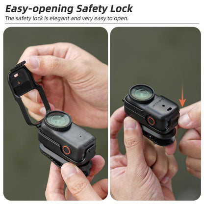 Clip Abrazadera para cámara de acción Osmo Nano Sunnylife con para mochila, rotación de 360 grados, montaje vertical y horiz…