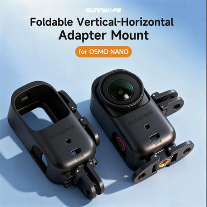 Marco Adaptador vertical-horizontal plegable, protector, soportes de montaje y cubierta de carcasa (negro) — imagen 3