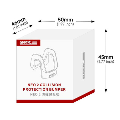 Lente de cardán Parachoques protector de plástico anticolisión para STARTRC 2 para DJI Neo (negro) — imagen 4