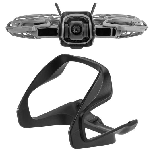 Lente de cardán Parachoques protector de plástico anticolisión para STARTRC 2 para DJI Neo (negro)