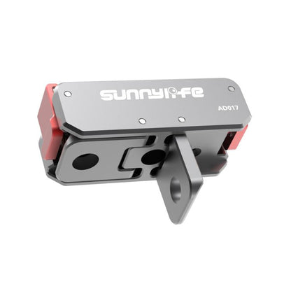 Soporte de cámara Adaptador magnético de liberación rápida de metal Sunnylife, plegable de 1/4",, Action 5 Pro, 4 y 3 para D…