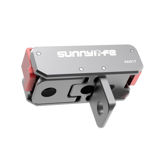 Soporte de cámara Adaptador magnético de liberación rápida de metal Sunnylife, plegable de 1/4",, Action 5 Pro, 4 y 3 para D…