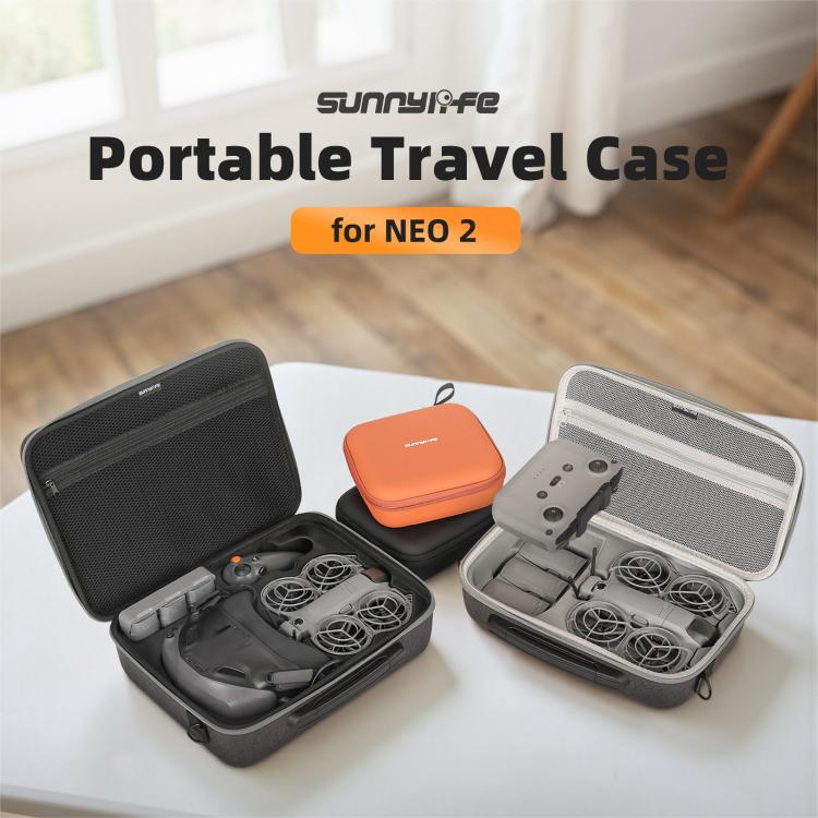 Bolsa de transporte portátil Sunnylife para DJI Neo (naranja) — imagen 4