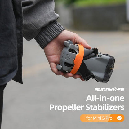 Soporte de hélices Sunnylife para DJI Mini 5 Pro (naranja) — imagen 3
