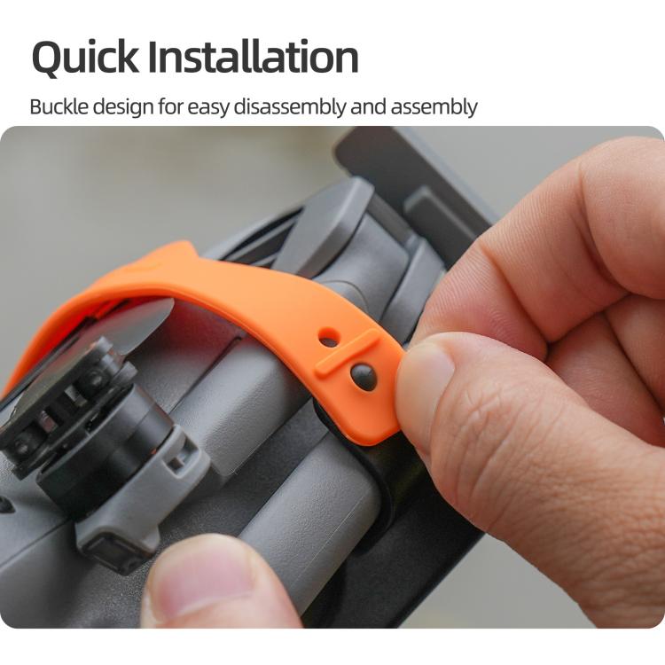 Soporte de hélices Sunnylife para DJI Mini 5 Pro (naranja) — imagen 8