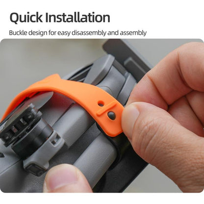 Soporte de hélices Sunnylife para DJI Mini 5 Pro (naranja) — imagen 8