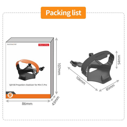 Soporte de hélices Sunnylife para DJI Mini 5 Pro (naranja) — imagen 11