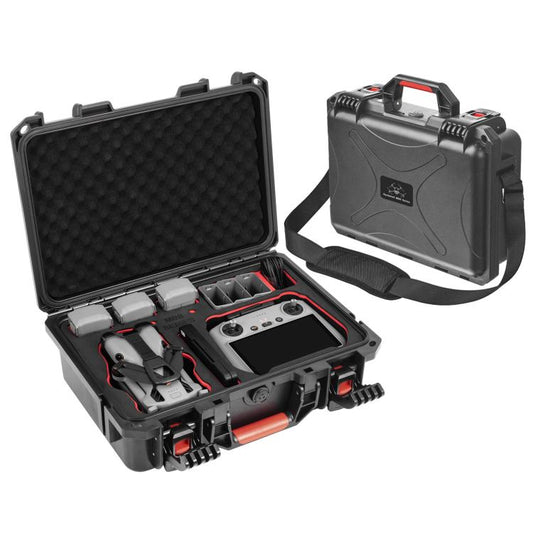 Estuche de hombro impermeable de ABS STARTRC para DJI Mini 5 Pro (negra)