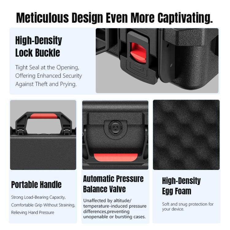 Estuche de hombro impermeable de ABS STARTRC para DJI Mini 5 Pro (negra) — imagen 14