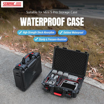 Estuche de hombro impermeable de ABS STARTRC para DJI Mini 5 Pro (negra) — imagen 5