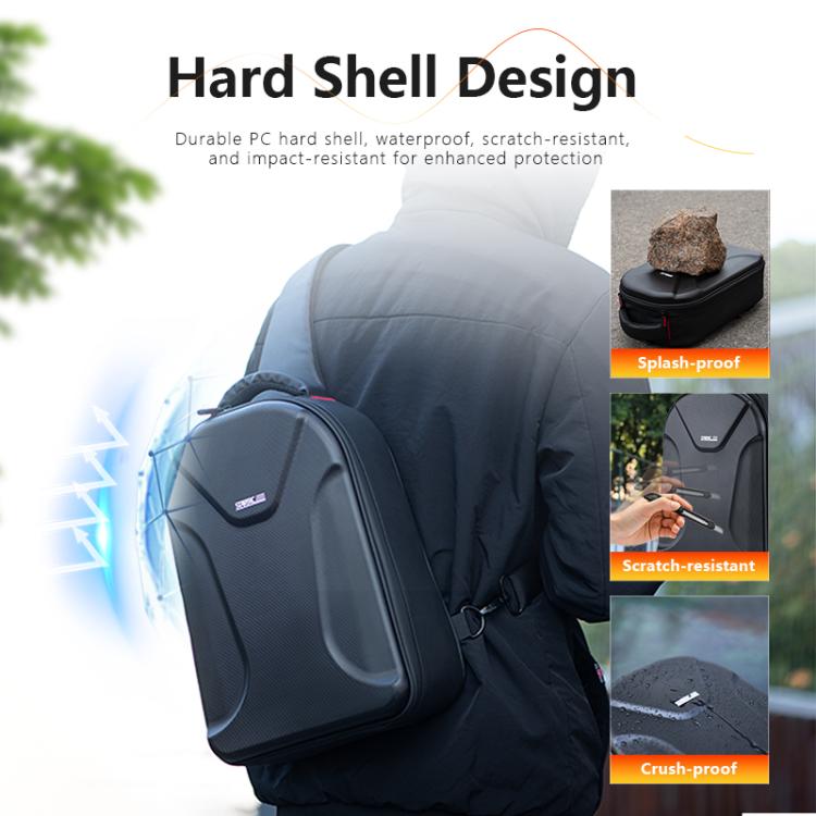 Bolsa de hombro rígida STARTRC,, y para DJI Mini 4 Pro / Mini 4K / Mini 3 Pro y más (negra) para DJI DJI Mini 4 Pro, DJI Min…