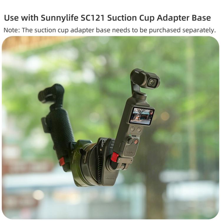Clip magnético ajustable de liberación rápida Sunnylife para mochila, soporte vertical-horizontal para cámara de acción para…
